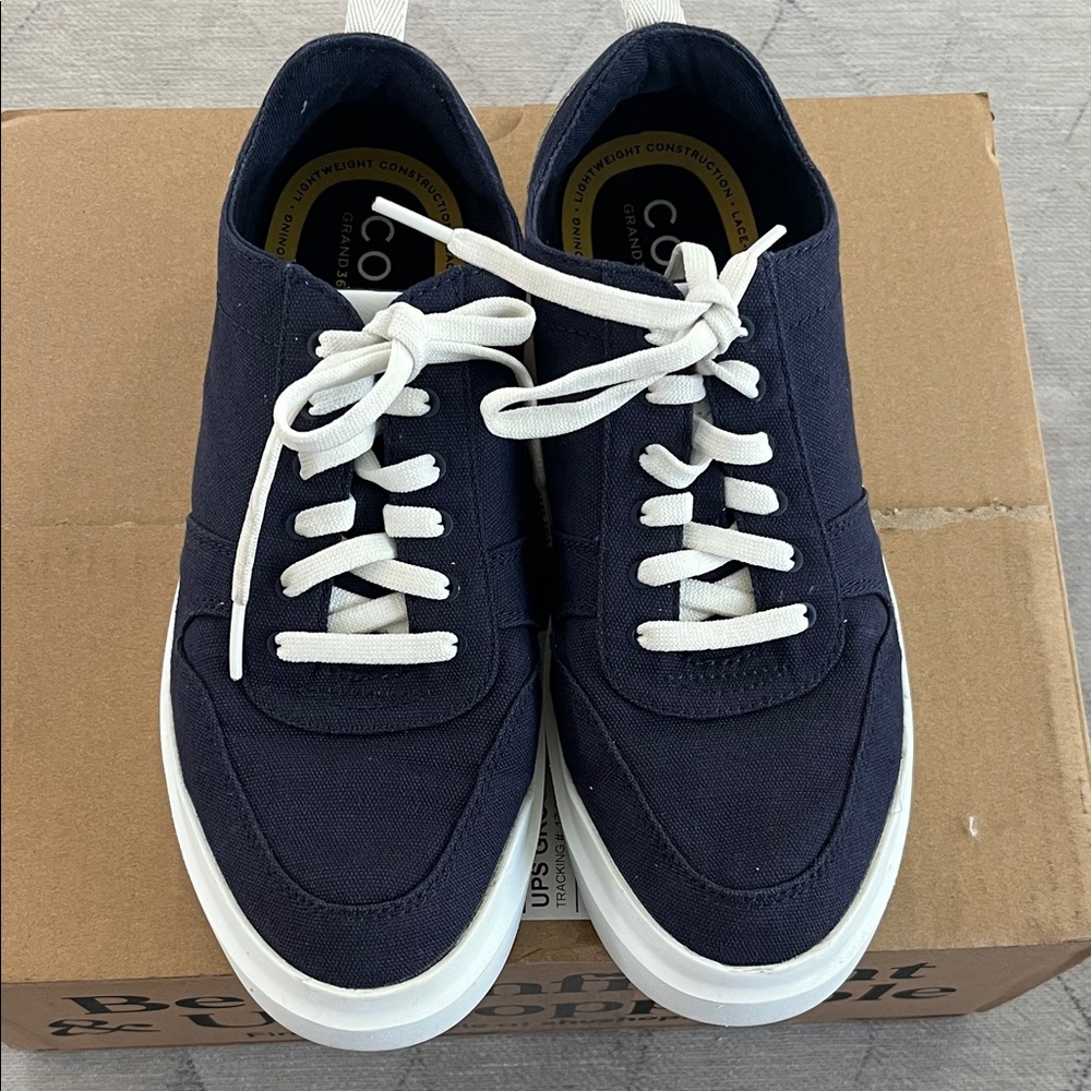 Cole Haan women’s  Dark Blue Canvas Sneakers